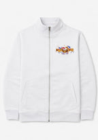 Premium Polo Unisex White Zipper