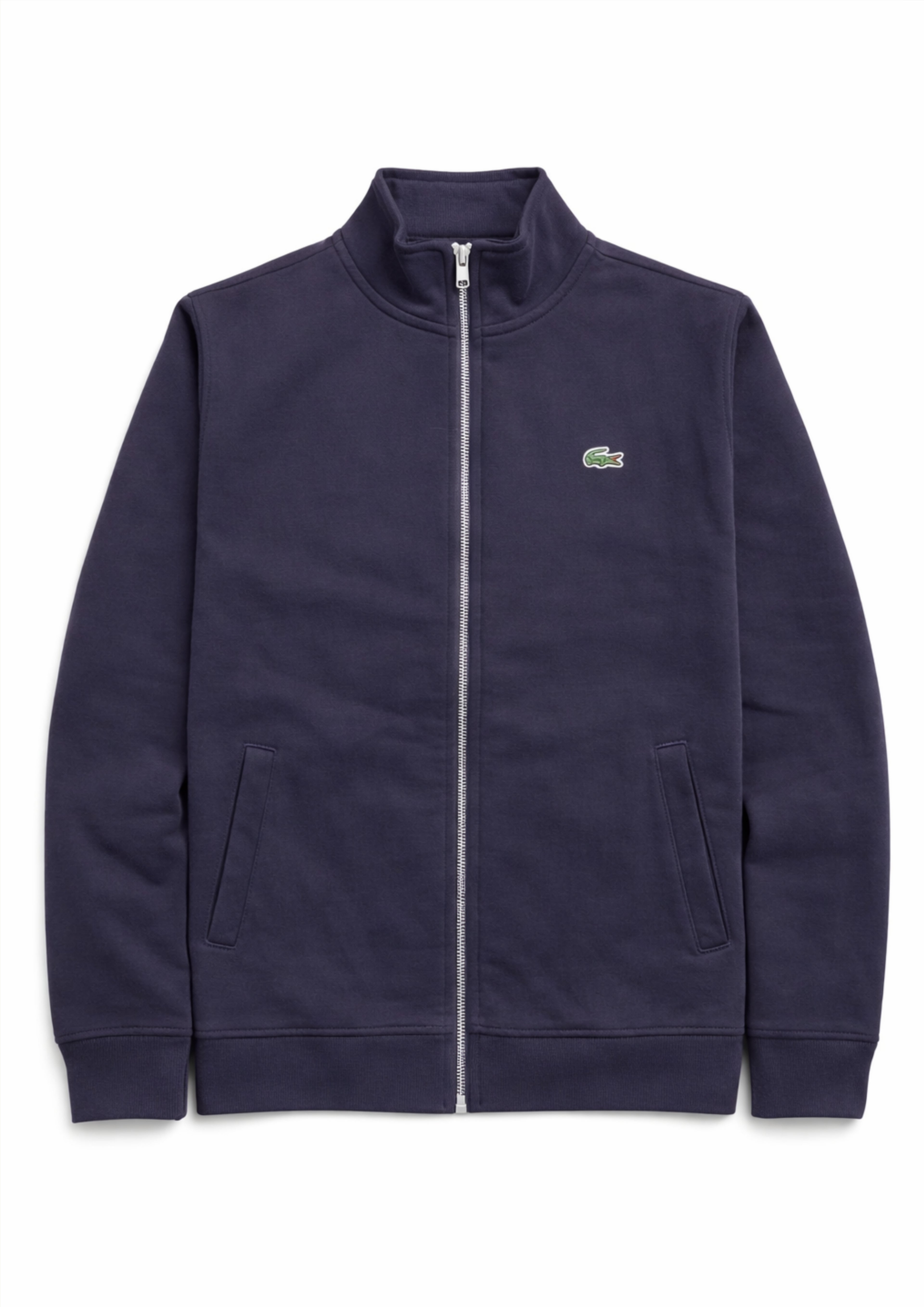 Lacoste Unisex Charcoal Zipper
