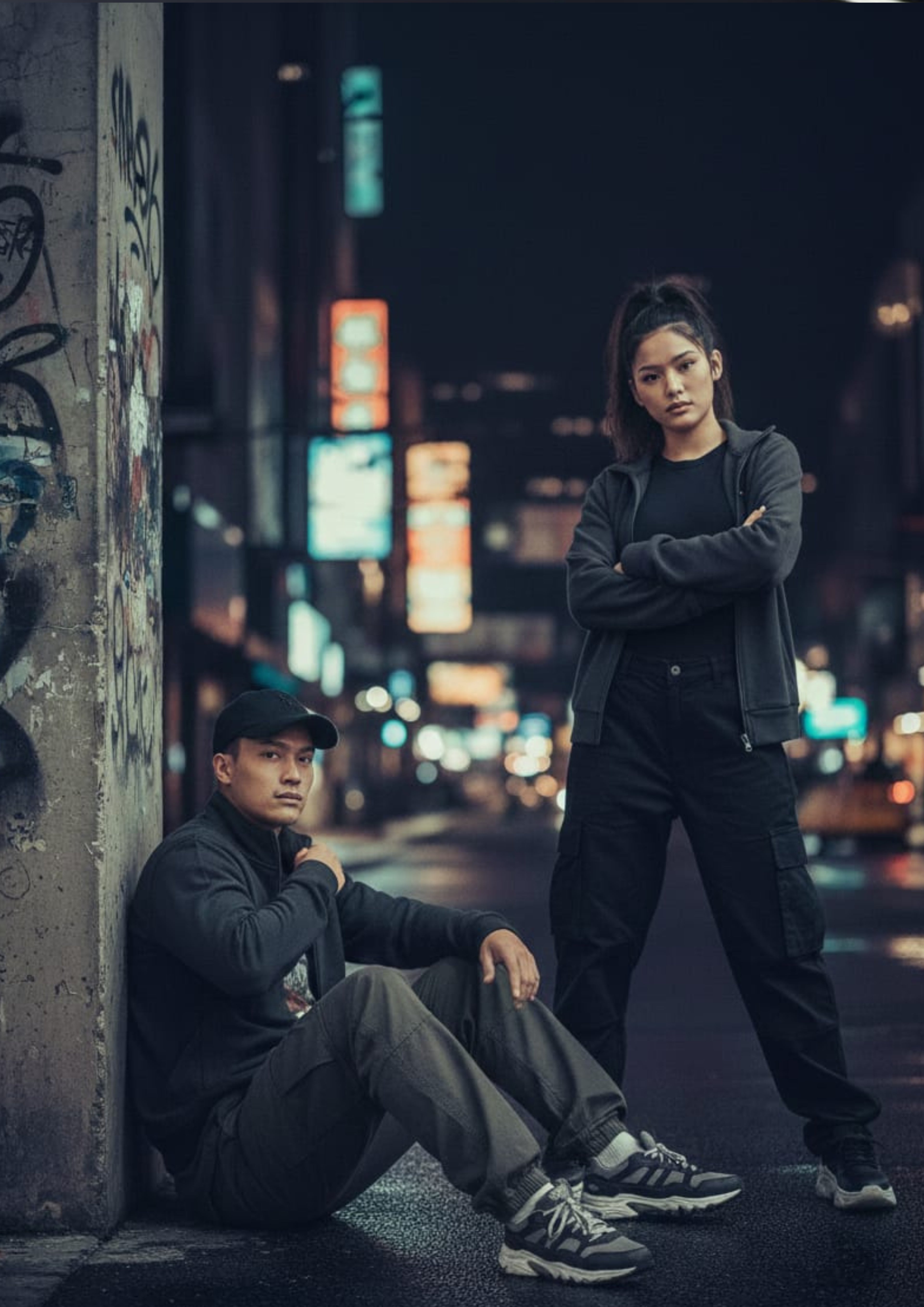 Polo Unisex Charcoal Zipper