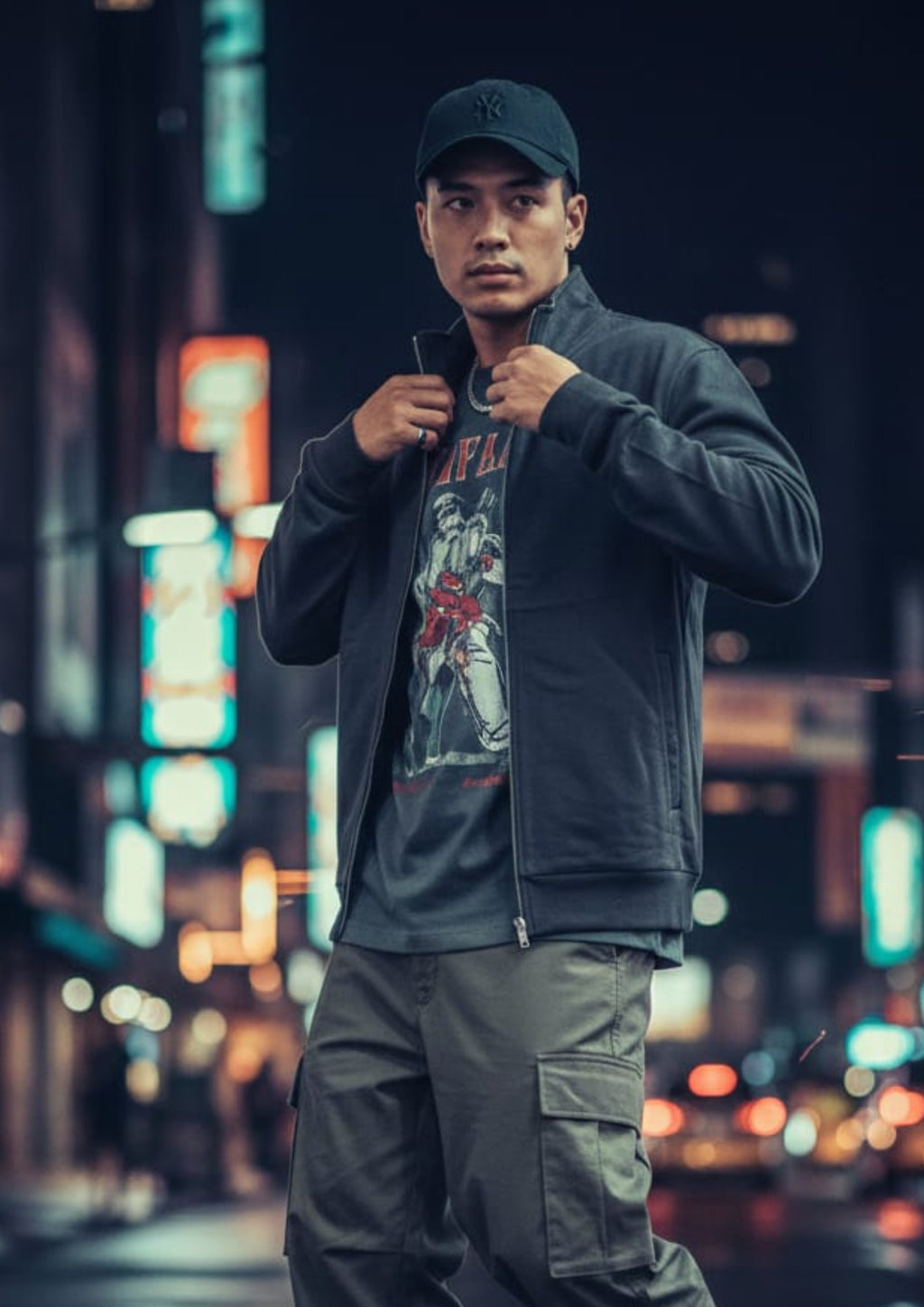 Polo Unisex Charcoal Zipper