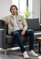 Premium Polo Unisex Cream Zipper