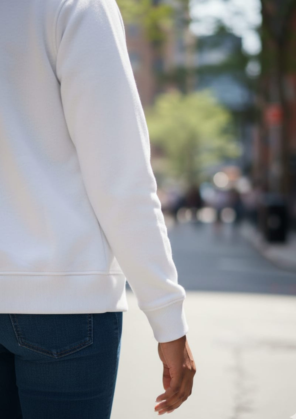 Premium Polo Unisex White Zipper