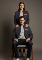 Premium Polo Unisex Charcoal Zipper