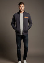 Premium Polo Unisex Charcoal Zipper