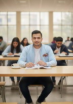 Premium Polo Unisex Light Blue Zipper