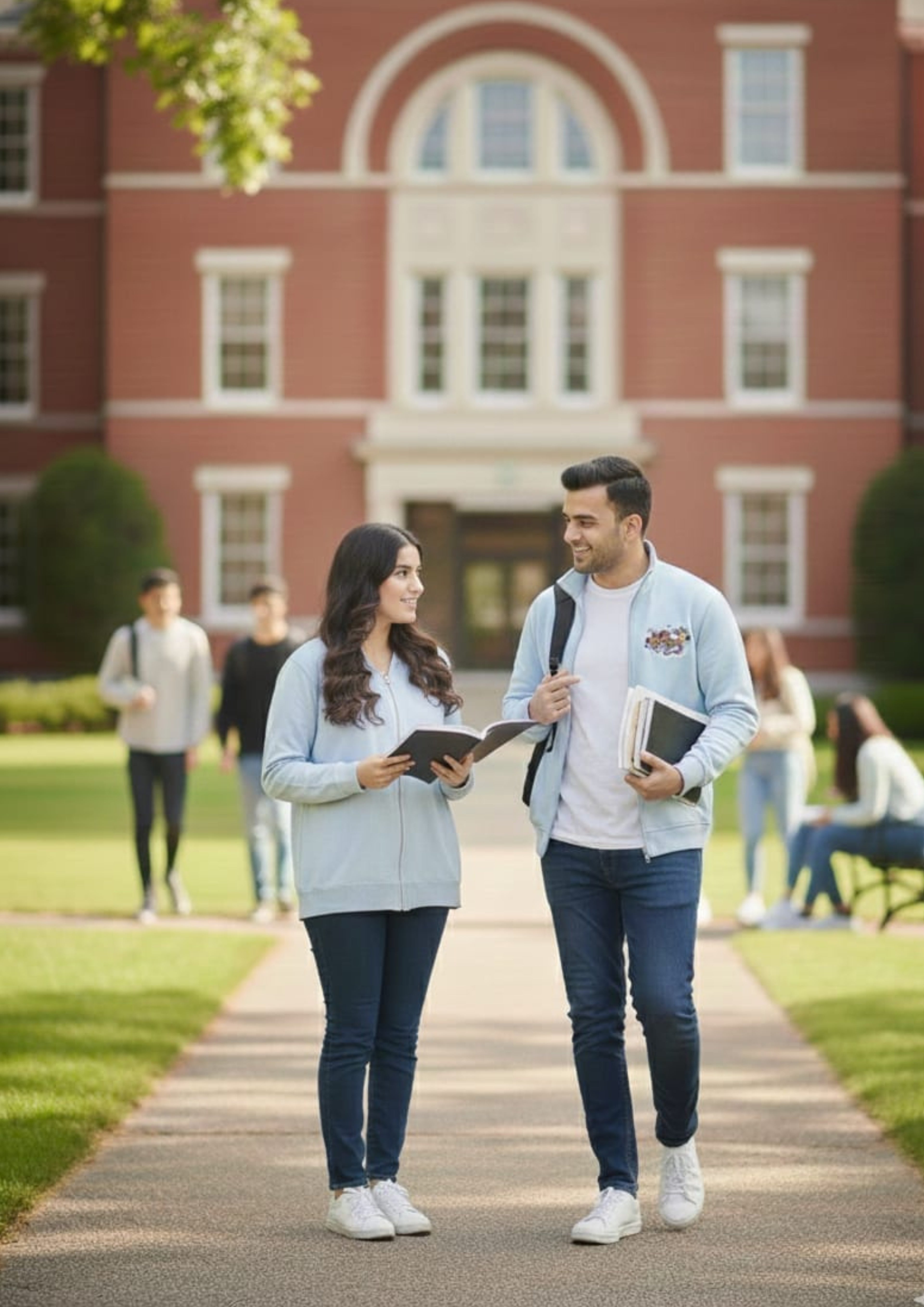 Premium Polo Unisex Light Blue Zipper