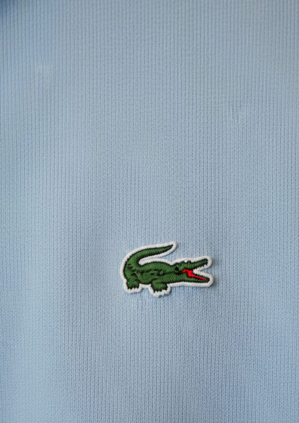 Lacoste Unisex Light Blue Zipper