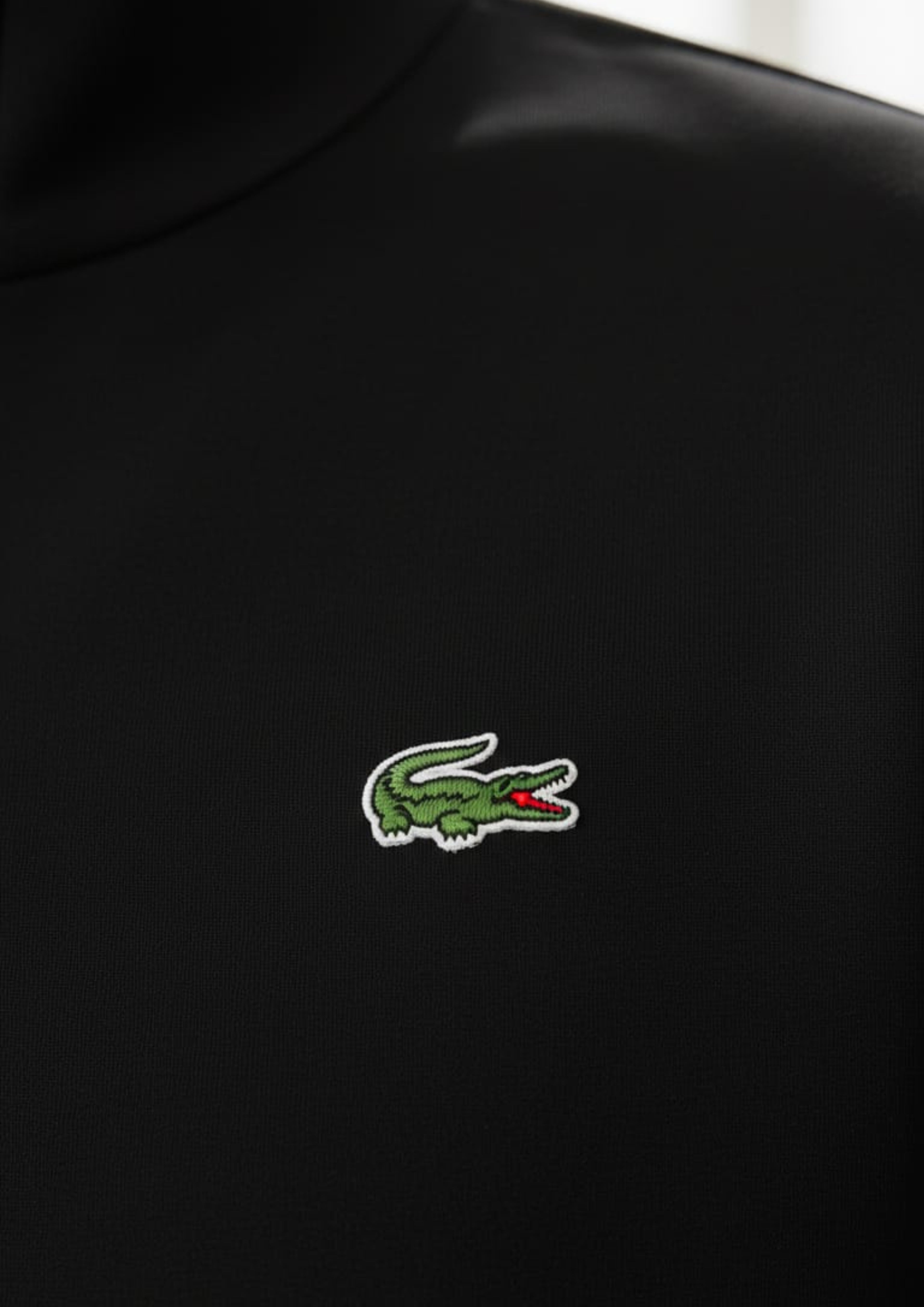Lacoste Unisex Black Zipper