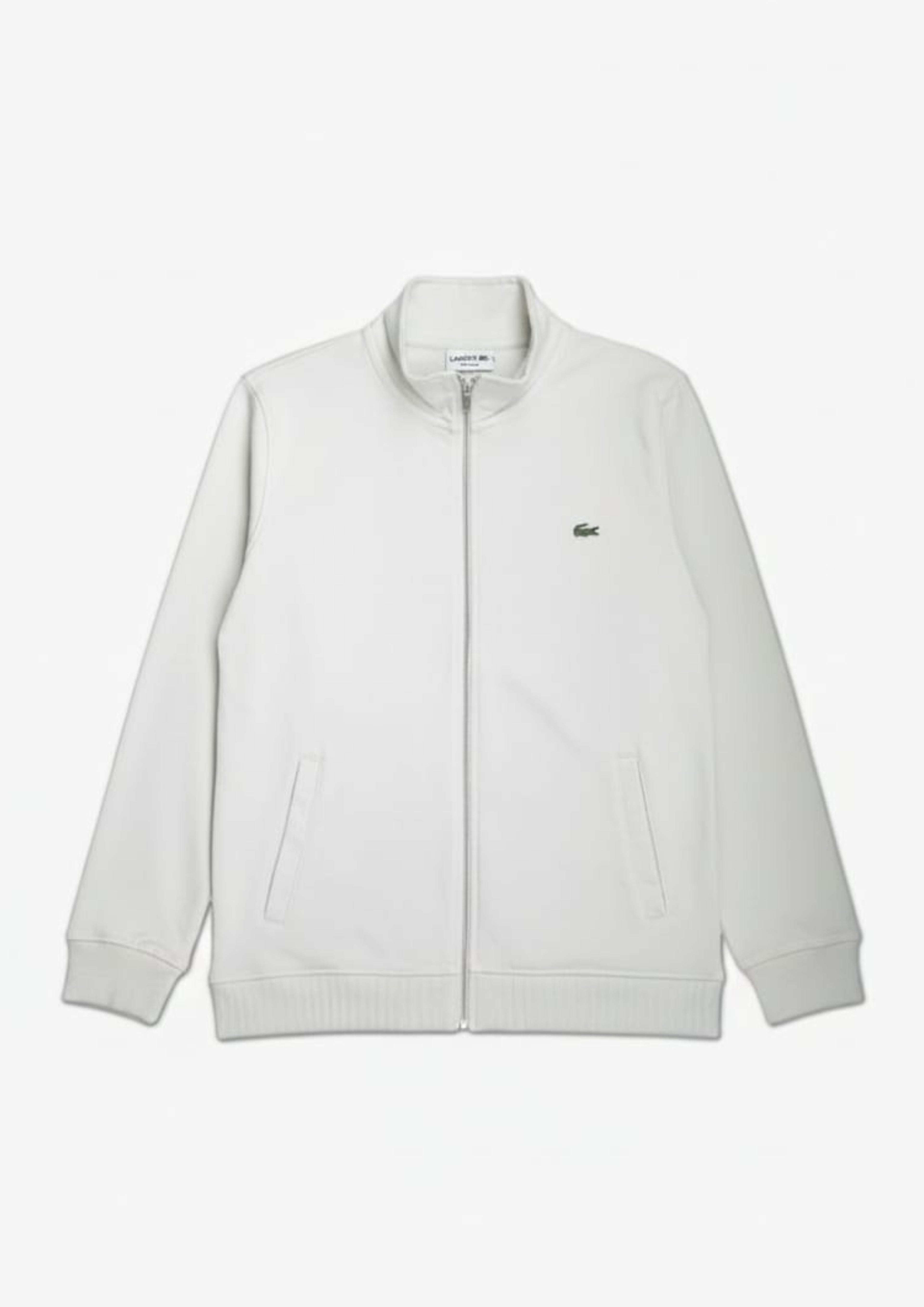 Lacoste Unisex White Zipper