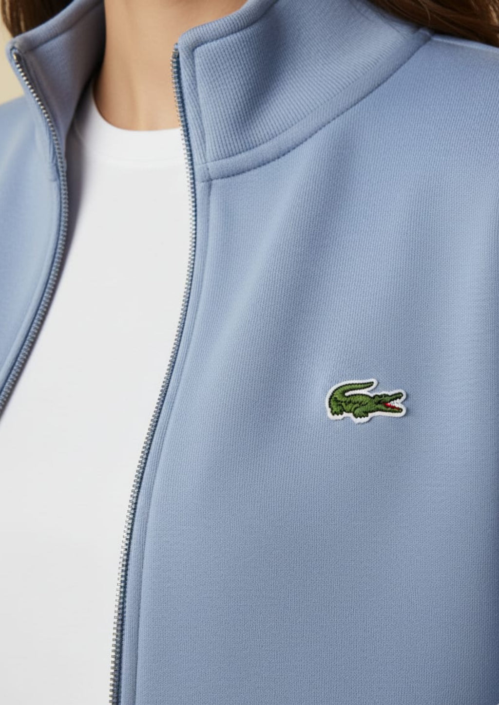 Lacoste Unisex Royal Blue Zipper